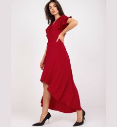 Снимка на Red evening dress with longer back