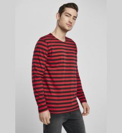 Снимка на Regular Stripe LS burnt/bl