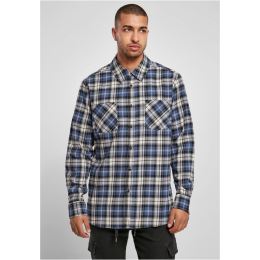 Снимка на Roots Plaid Shirt Navy Blue/White