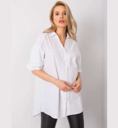 Снимка на RUE PARIS White shirt with decorative sleeves