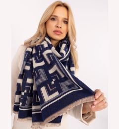 Снимка на Scarf-AT-SZ-23158.32-white-navy blue