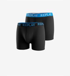 Снимка на Set of two men's boxer shorts in black Replay