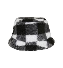 Снимка на Sherpa Check Bucket Hat White/Black