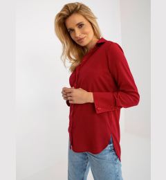 Снимка на Shirt-LK-KS-508148.12P-burgundy