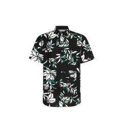 Снимка на Shirt - Tommy Hilfiger PATCHWORK FLORAL PRINT SHIRT S/S black