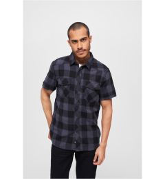 Снимка на Shirt with half sleeves black/grey