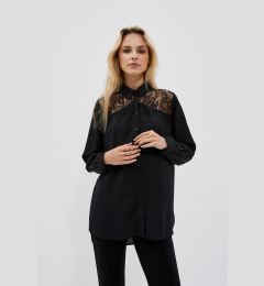 Снимка на Shirt with lace on the shoulders