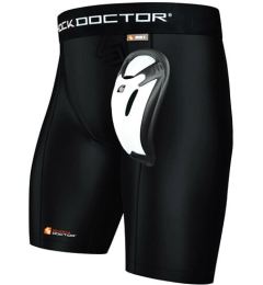 Снимка на Shock Doctor BioFlex Cup Black Senior L Shorts with Shock Doctor Jockstrap