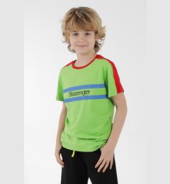 Снимка на Slazenger Pat Boys T-shirt Green