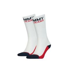 Снимка на Socks - TH UNISEX TOMMY JEANS VINTAGE CUT 2P white