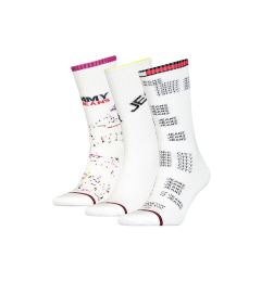 Снимка на Socks - Tommy Jeans TH UNI TJ GIFTBOX 3P DISRUPTIVE White