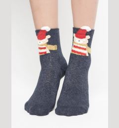 Снимка на Socks with the application grey bear