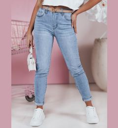 Снимка на Spodnie damskie jeansowe slim fit MYJINN Dstreet