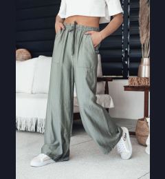 Снимка на Spodnie damskie wide leg NAMAYAS khaki Dstreet