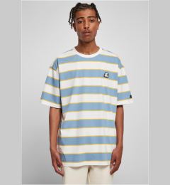 Снимка на Starter Block Stripes Tee wht/hrznblu/clfrniyllw