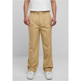 Снимка на Straight pleated trousers in beige