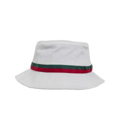 Снимка на Stripe Bucket Hat White/Tan/Green