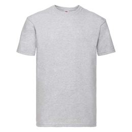 Снимка на Super Premium Fruit of the Loom Men's Grey T-shirt