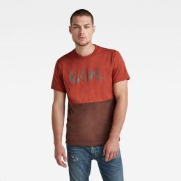 Снимка на T-shirt - G-star RAW 7411 C&amp;S tee orange