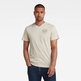 Снимка на T-shirt - G-star RAW Compact jersey o cream