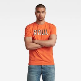 Снимка на T-shirt - G-star RAW Compact jersey o orange