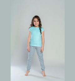 Снимка на Tola Short Sleeve T-Shirt for Girls - Pistachio