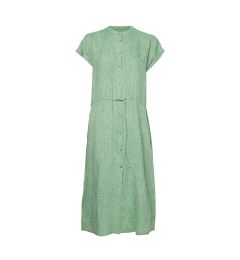 Снимка на Tommy Hilfiger Dress - LINEN MIDI SHIRT DRESS SS green