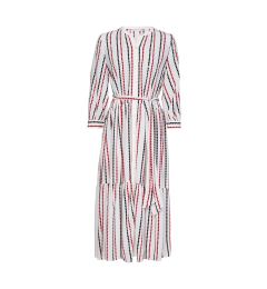 Снимка на Tommy Hilfiger Dress - VISCOSE MIDI SHIRT DRESS 3/4 SLV patterned