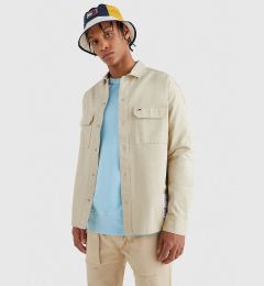 Снимка на Tommy Hilfiger Jeans Shirt - TJM SOFT SOLID OVERSHIRT beige