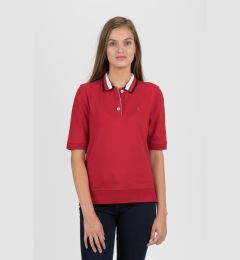 Снимка на Tommy Hilfiger Polo shirt - CAITLIN STR PQ POLO SS red