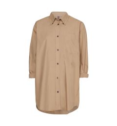 Снимка на Tommy Hilfiger Shirt - ORG COTTON OVERSIZED SHIRT LS beige