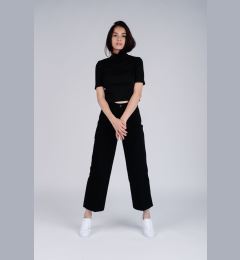 Снимка на Tommy Hilfiger Trousers - BELL BOTTOM HW C BLACK black