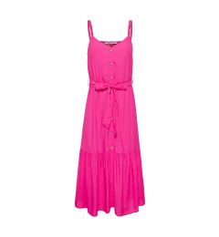 Снимка на Tommy Jeans Dress - TJW BUTTON THRU MIDI DRESS pink