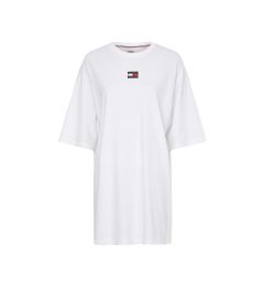 Снимка на Tommy Jeans Dress - TJW ESSENTIAL BADGE TEE DRESS white