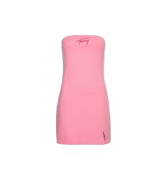 Снимка на Tommy Jeans Dress - TJW SIGNATURE BODYCON DRESS pink