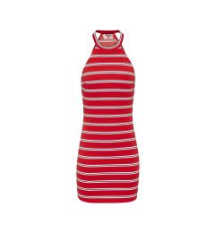 Снимка на Tommy Jeans Dress - TJW STRIPED RACER BODYCON DRESS red