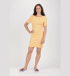 Снимка на Tommy Jeans Dress - TJW TOMMY CLASSICS BODYCON DRESS yellow-white