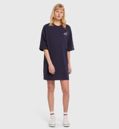 Снимка на Tommy Jeans Dress - TJW TOMMY SIGNATURE TEE DRESS blue