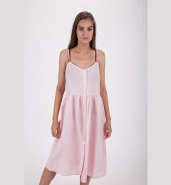 Снимка на Tommy Jeans Dress - TOMMY HILFIGER TJW SUMMER BUTTON THRU DRESS pink