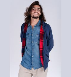 Снимка на Tommy Jeans Jacket - TJM REVERSIBLE PLAID JACKET blue