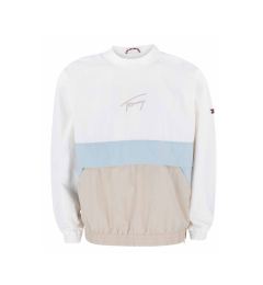 Снимка на Tommy Jeans Jacket - TJM SIGNATURE NYLON CREW JACKET white