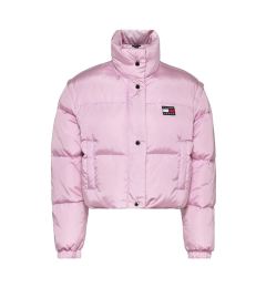 Снимка на Tommy Jeans Jacket - TJW BADGE CROP VEST pink