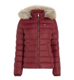 Снимка на Tommy Jeans Jacket - TJW BASIC HOODED DOW red