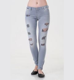 Снимка на Tommy Jeans Jeans - Natalie 7/8 Zipper MDEST Grey