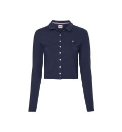 Снимка на Tommy Jeans Polo shirt - TJW BUTTON THROUGH POLO LS blue