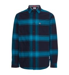 Снимка на Tommy Jeans Shirt - TJM BUFFALO CHECK SHIRT blue