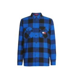 Снимка на Tommy Jeans Shirt - TJM SHERPA FLANNEL O Blue