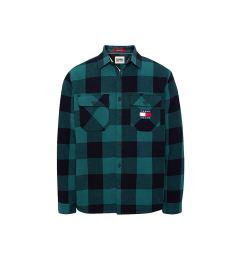 Снимка на Tommy Jeans Shirt - TJM SHERPA FLANNEL O Green