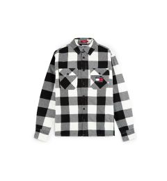 Снимка на Tommy Jeans Shirt - TJM SHERPA FLANNEL O white