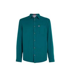 Снимка на Tommy Jeans Shirt - TJM SOLID FLANNEL SH green